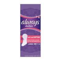 Always Soft Like Cotton inlegkruisje Large Classic, pak van 30 stuks - thumbnail