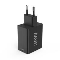 Hama USB-oplader 35.00 W USB-C bus USB PD 3.0 Zwart Thuis USB Power Delivery (USB-PD) - thumbnail