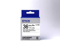 Epson Label Cartridge Standard LK-7WBN Black/White 36mm (9m) - thumbnail