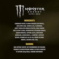 Monster ultra gold blik (50cl) (kopie amazon) - thumbnail