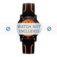 Esprit horlogeband ES108334-004 Silicoon Zwart - thumbnail