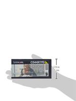 Lexmark C544, C546, X544, X546 4K gele retourpr. cartr. - thumbnail