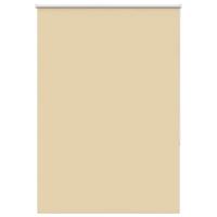 VidaXL Rolgordijn verduisterend 110x150 cm stofbreedte 105,7 cm beige - thumbnail