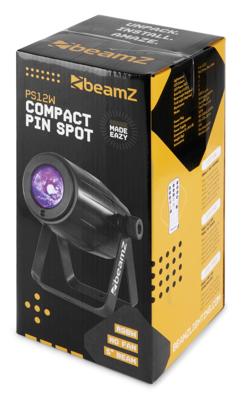 BeamZ PS12W LED pinspot 12W RGBW IR