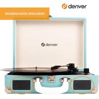 Denver VPL-120 USB-platenspeler Blauw - thumbnail