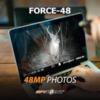 Spypoint Wildcamera 48 Mpix Low Glow LEDs Anthracite Black - thumbnail