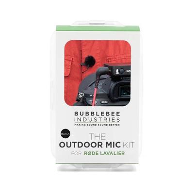 Bubblebee The Outdoor Mic Kit For Røde Lavalier II, White