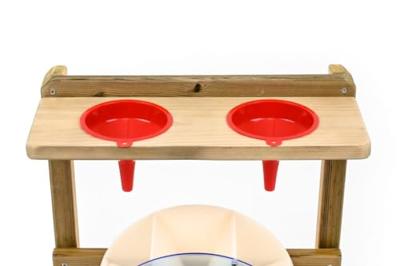 Classic World houten watertafel met trechters en watermolen - thumbnail
