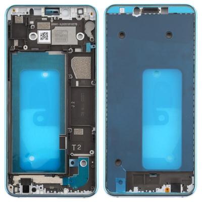 Middelste frame bezel plaat voor Galaxy A6s (blauw)
