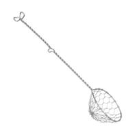 Metaltex chinese fondue zeef rvs 3 stuks - thumbnail