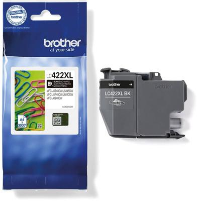 Inktcartridge Brother LC-422XLBK zwart