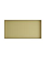 Hotbath &MORE Inbouwbox of inbouwnis - 30x60x10 - frameless - Geborsteld messing PVD BOX060FBBP - thumbnail