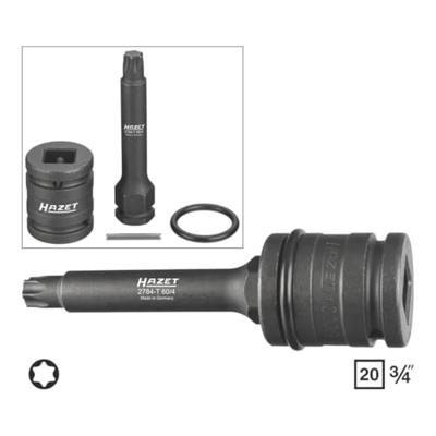 Hazet 2784-T60/4 Disc schroevendraaier Socket Set