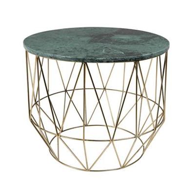 Dutchbone Bijzettafel 'Boss' Marmer, 51cm