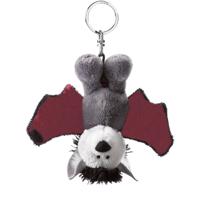 Nici sleutelhanger Vleermuis junior 10 cm pluche bruin - thumbnail
