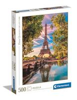 Clementoni legpuzzel along the seine, 500st. - thumbnail