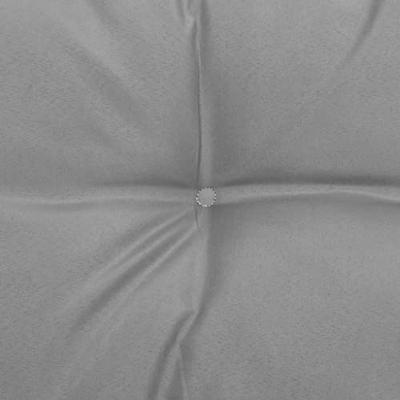 Tuinvoetenbank met kussen massief grenenhout