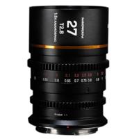 Laowa Nanomorph 27mm T2.8 1.5X S35 (Amber) (Cine) L Mount - thumbnail