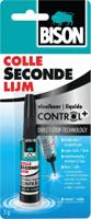 Bison secondelijm Control Vloeibaar, tube van 5 g, op blister - thumbnail