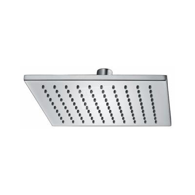 Luxe messing Regendouche vierkant 200 x 8mm chroom Luxe messing Regendouche vierkant 200 x 8mm chroom