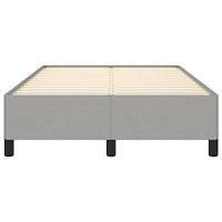 Bedframe zonder matras 120x190 cm stof lichtgrijs - thumbnail