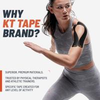 KT Tape Elastic Sports Tape Roll Beige - thumbnail