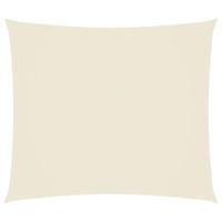 VidaXL Zonnescherm rechthoekig 2x2,5 m oxford stof crèmekleurig - thumbnail