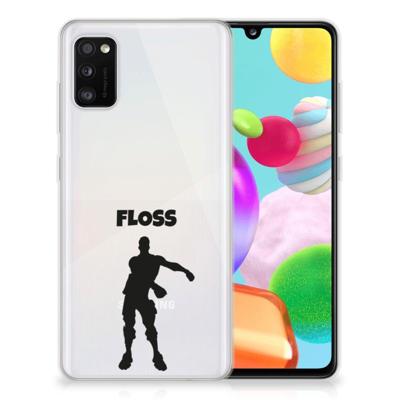 Samsung Galaxy A41 Telefoonhoesje met Naam Floss Samsung Galaxy A41 Telefoonhoesje met Naam Floss