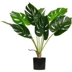 Woood Monstera kunstplant groen (Hoogte: 70 cm)