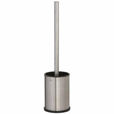 Vrijstaande Toiletborstel met Houder Tiger Colar RVS Geborsteld Vrijstaande Toiletborstel met Houder Tiger Colar RVS Geborsteld