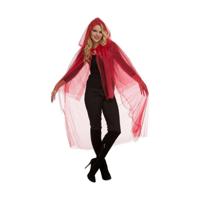 Cape My Other Me Rood Tulle - thumbnail