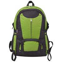 VidaXL Hiking rugzak 40 l zwart en groen - thumbnail
