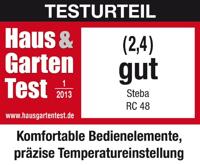 Steba RC 48 8 persoon/personen Zwart, Roestvrijstaal 1200 W - thumbnail