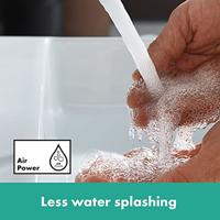 Hansgrohe Elektronische Wastafelkraan Vernis Blend Koud Water en Netstroom Chroom - thumbnail