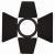 Showtec Showtec Barndoor for Performer Fresnel Mini - thumbnail