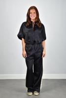 Margaux Lonnberg broek Idao navy satin - thumbnail