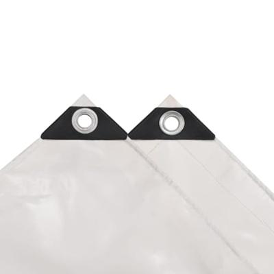 Dekzeil 650 g/m² 5x6 m wit