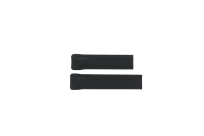 Horlogeband Tissot T0914204705704 / T610034733 Rubber Zwart 22mm Horlogeband Tissot T0914204705704 / T610034733 Rubber Zwart 22mm