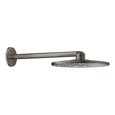 Grohe Regendoucheset Rainshower SmartActive 31 cm met Wandarm Hard Graphite Geborsteld Grohe Regendoucheset Rainshower SmartActive 31 cm met Wandarm Hard Graphite Geborsteld