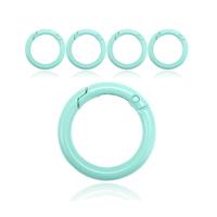 Set van 5 Boho Karabijnhaken - Groen - thumbnail