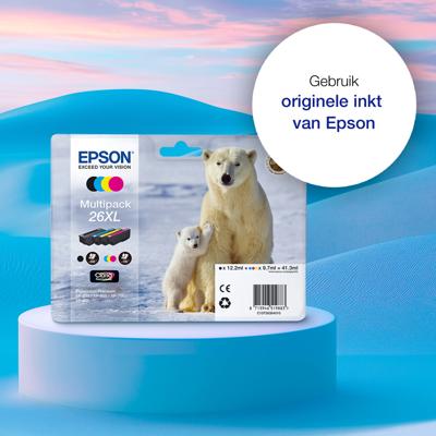 Epson Inktcartridge 26XL Origineel Zwart C 13 T 26214012