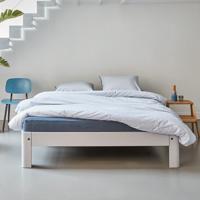 Auping Checkmate Blue Grey dekbedovertrek - thumbnail