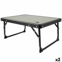 Vouwtafel Aktive Camping Grijs 56 x 25 x 40 cm (2 Stuks) - thumbnail