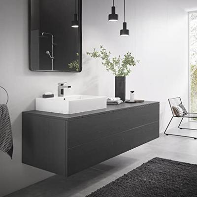 Wastafelmengkraan HansGrohe Vernis Shape Eengreeps 100 Met Trekwaste CoolStart Chroom - thumbnail