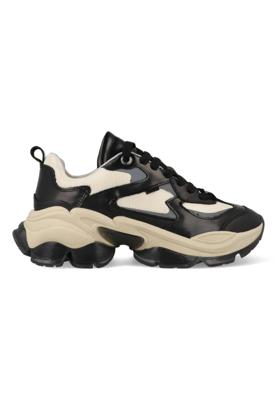 Bronx Sneakers Linn-y 66461B-OA-3736 Zwart / Beige -42 maat 42