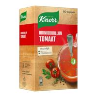 Knorr drinkbouillon tomaat, 175 ml, doos van 80 stuks - thumbnail