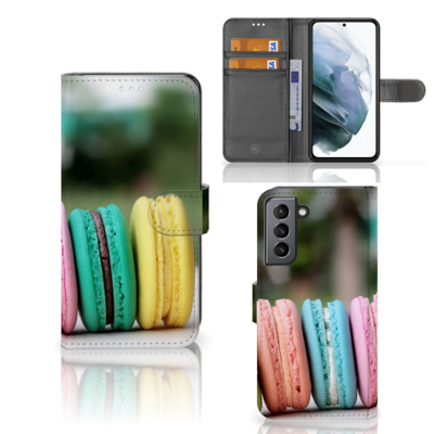 Samsung Galaxy S21 FE | Book Cover | Macarons Samsung Galaxy S21 FE | Book Cover | Macarons