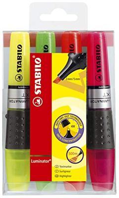 STABILO luminator markeerstift 4 stuk(s) Multi STABILO luminator markeerstift 4 stuk(s) Multi