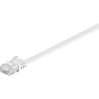 Goobay patchkabel rj-45 u/utp met cat.5e (wit, 20 meter, platte kabel) - thumbnail