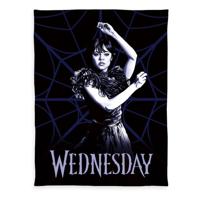 Wednesday Fleece Blanket 130 x 170 cm - thumbnail